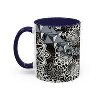 Sacred Geometry Accent Mug – Geometric Mandala