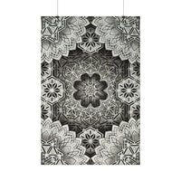 Crystalline Lattice – Sacred Geometry Art Print