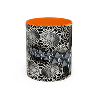 Sacred Geometry Accent Mug – Geometric Mandala