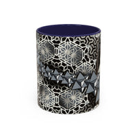Sacred Geometry Accent Mug – Geometric Mandala