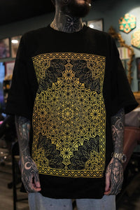 Golden Sacred Geometry T-Shirt