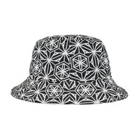 Sacred Geometry Bucket Hat – Asanoha Pattern