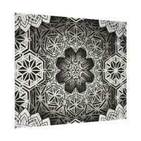 Crystalline Lattice – Sacred Geometry Art Print