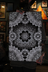 Gravity's Vortex – Sacred Geometry Art Print