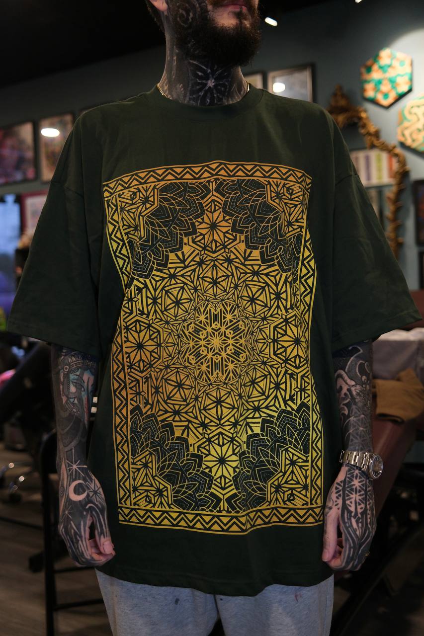 Golden Sacred Geometry T-Shirt
