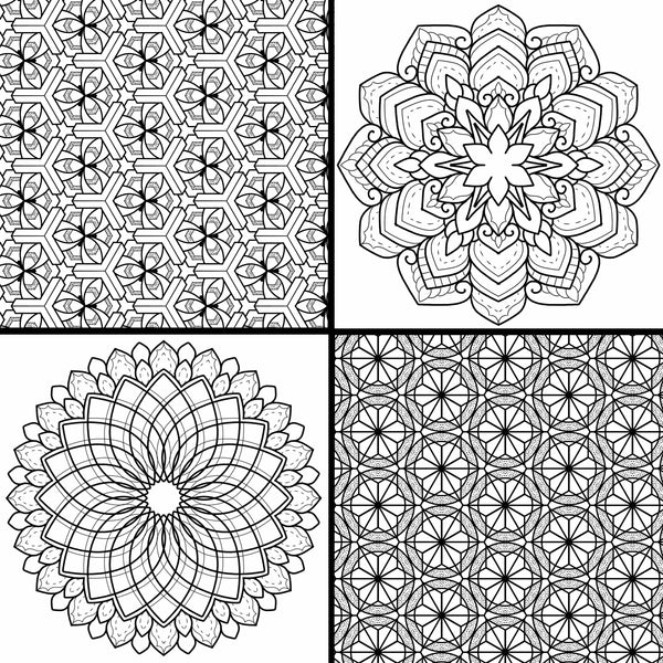 Patterns/Mandalas Brush set Combo