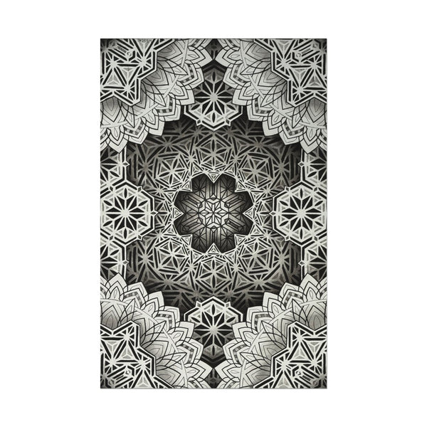 Crystalline Lattice — Sacred Geometry Art Print