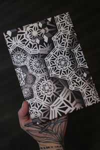 Sacred Geometry Hardcover Journal – Fractal Hexagons