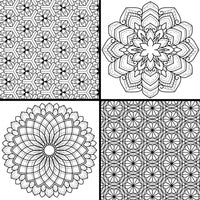Patterns/Mandalas Brush set Combo