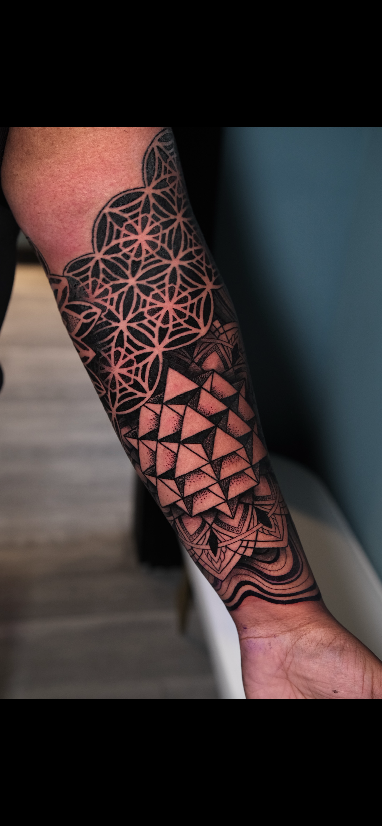 Amir Bush tattoo by Raul Wesche