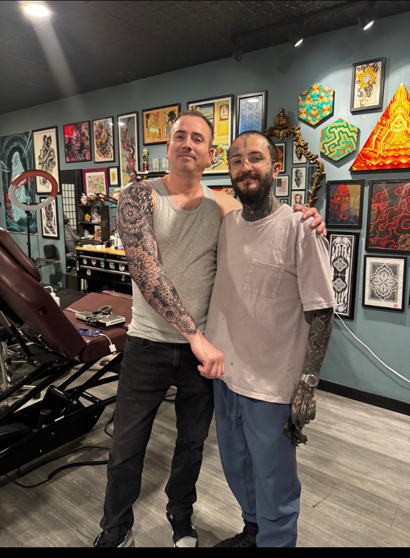 Nick Heppes tattoo by Raul Wesche